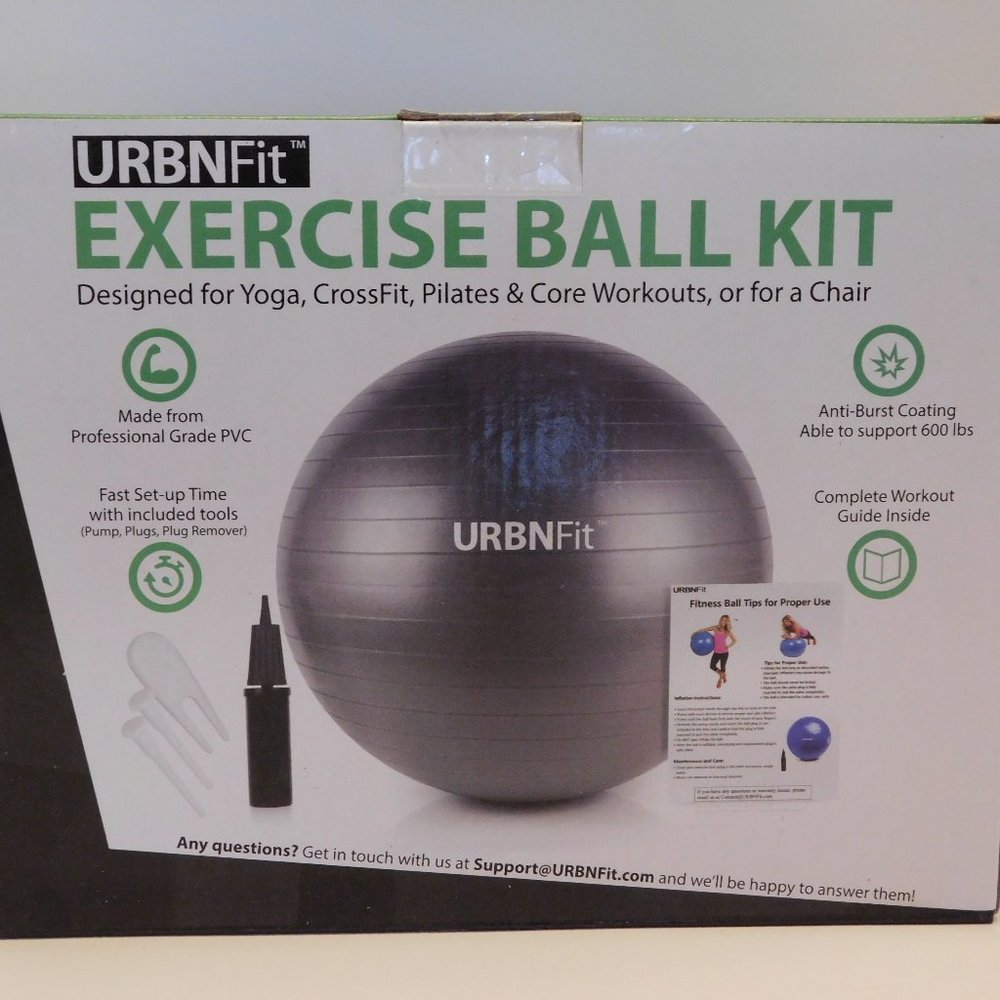URBNFit Exercise Ball Kit
